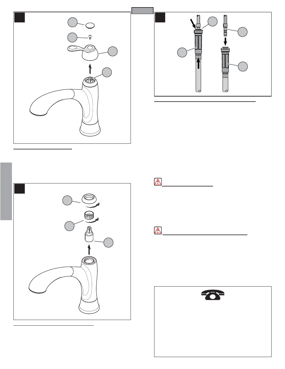 Fr a n fran çç a is ais | Pfister F-534-7CMS User Manual | Page 16 / 18