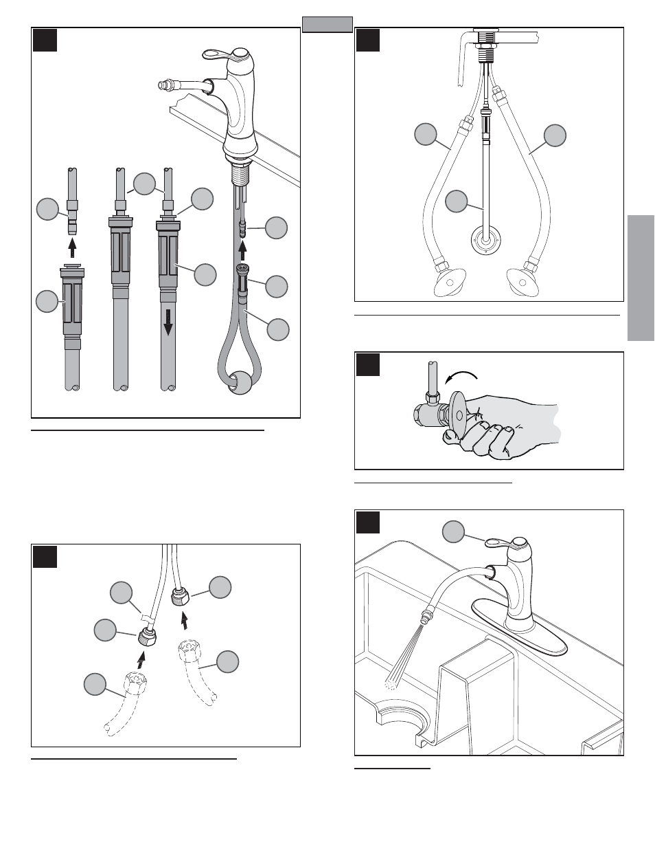 Es p a esp a ññ o l ol | Pfister F-534-7CMS User Manual | Page 9 / 18