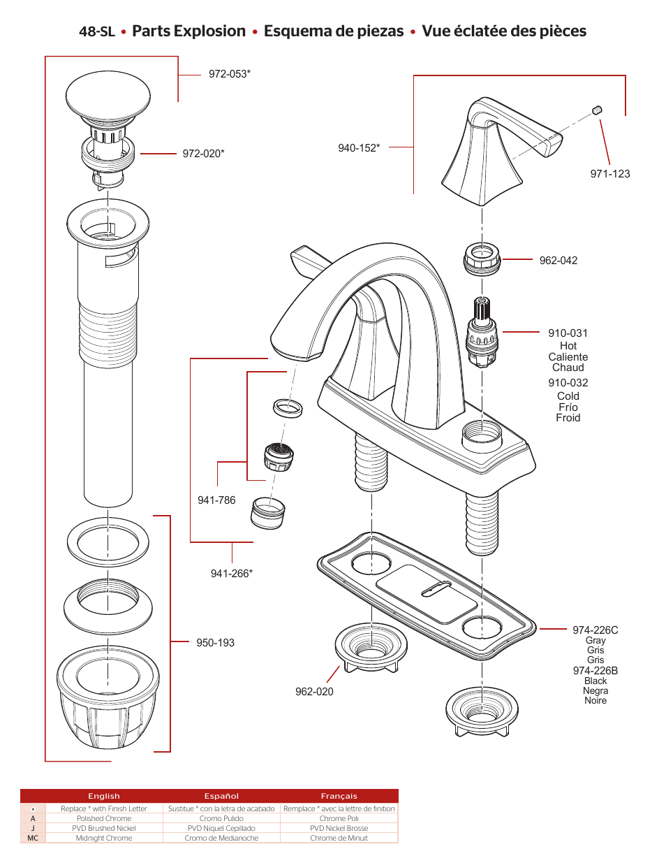 Pfister F-048-SLKK User Manual | Page 2 / 4