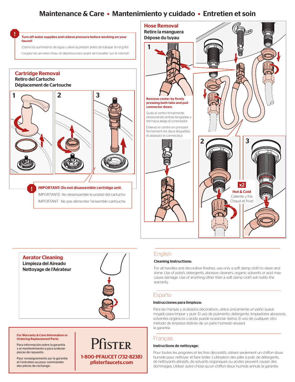 Pfister F-049-CSCC User Manual | Page 3 / 4