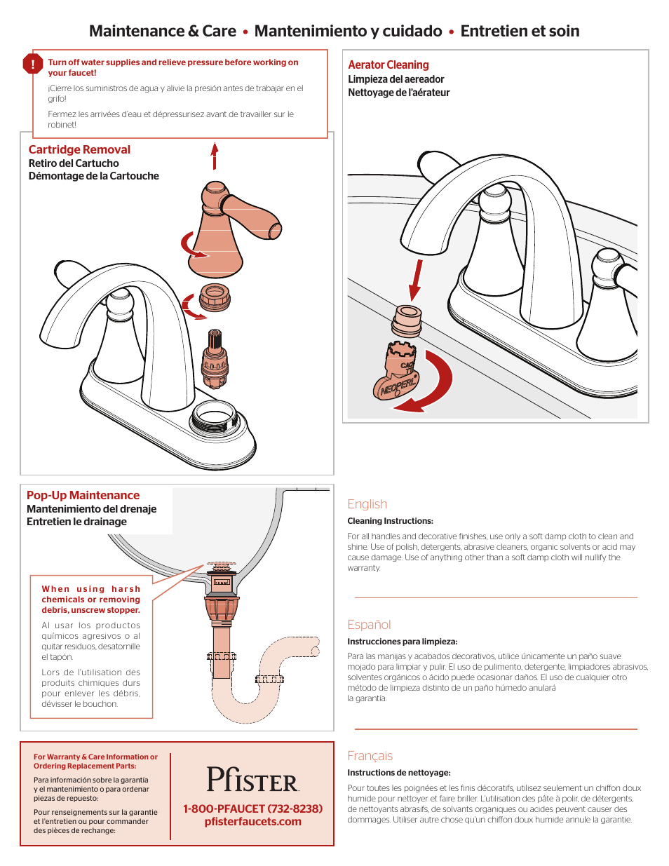 Pfister F-048-KYCC User Manual | Page 3 / 4