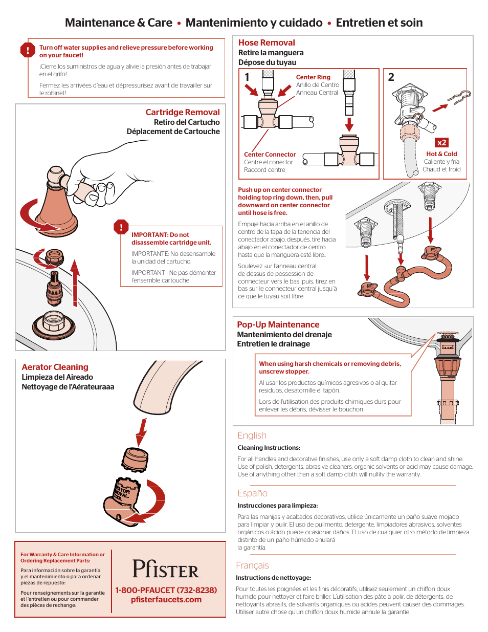 Pfister F-049-KYCC User Manual | Page 3 / 4