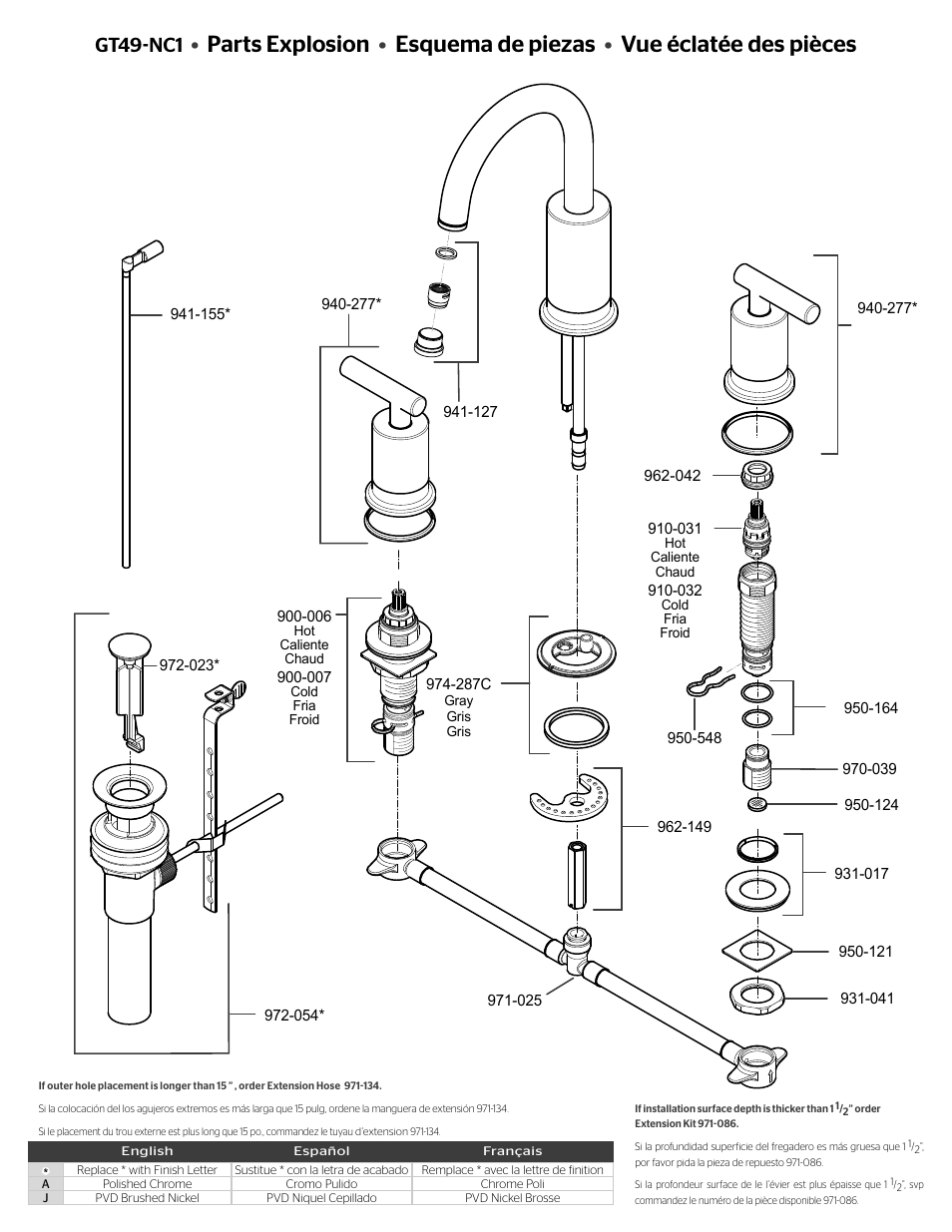 Gt49-nc1 | Pfister GT49-NC1C User Manual | Page 2 / 4