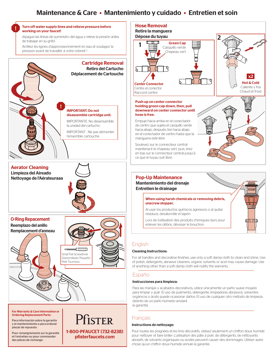 Pfister F-049-LDKK User Manual | Page 3 / 4