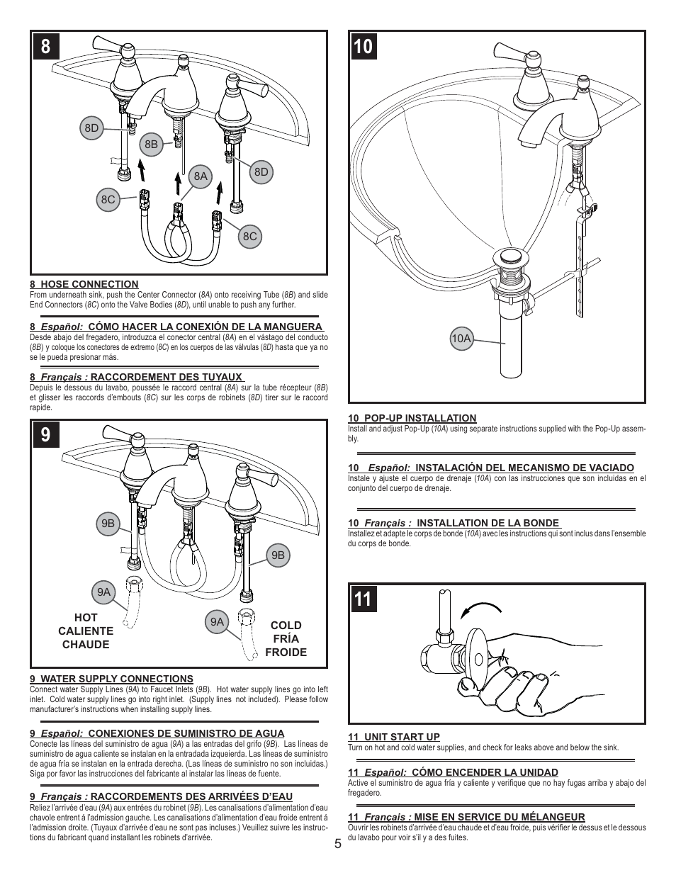 Pfister F-WL8-700C User Manual | Page 5 / 6