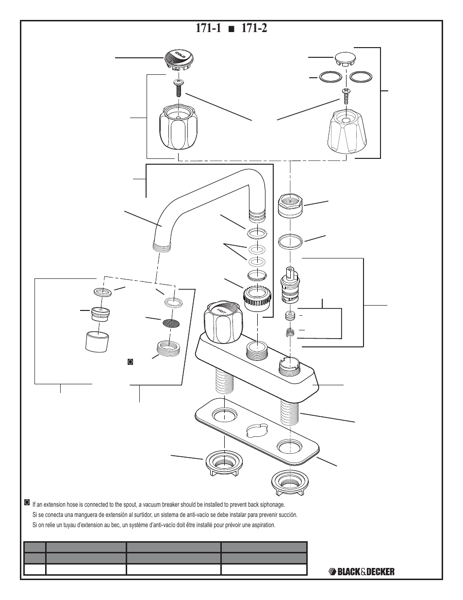 A company | Pfister 171-2100 User Manual | Page 2 / 6