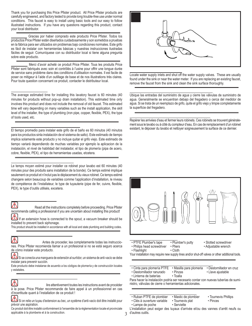 Pfister 171-2100 User Manual | Page 3 / 6