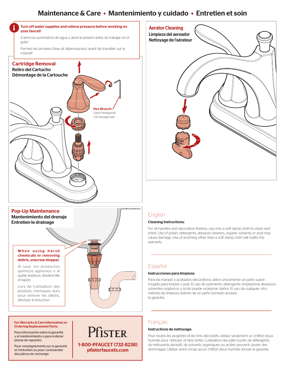 Pfister F-048-DECC User Manual | Page 3 / 4