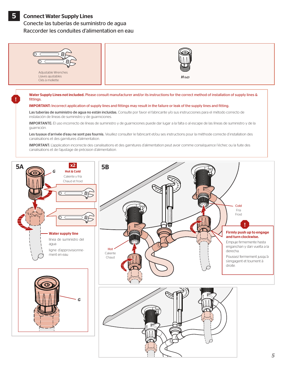 Pfister F-WL8-SNPC User Manual | Page 5 / 8