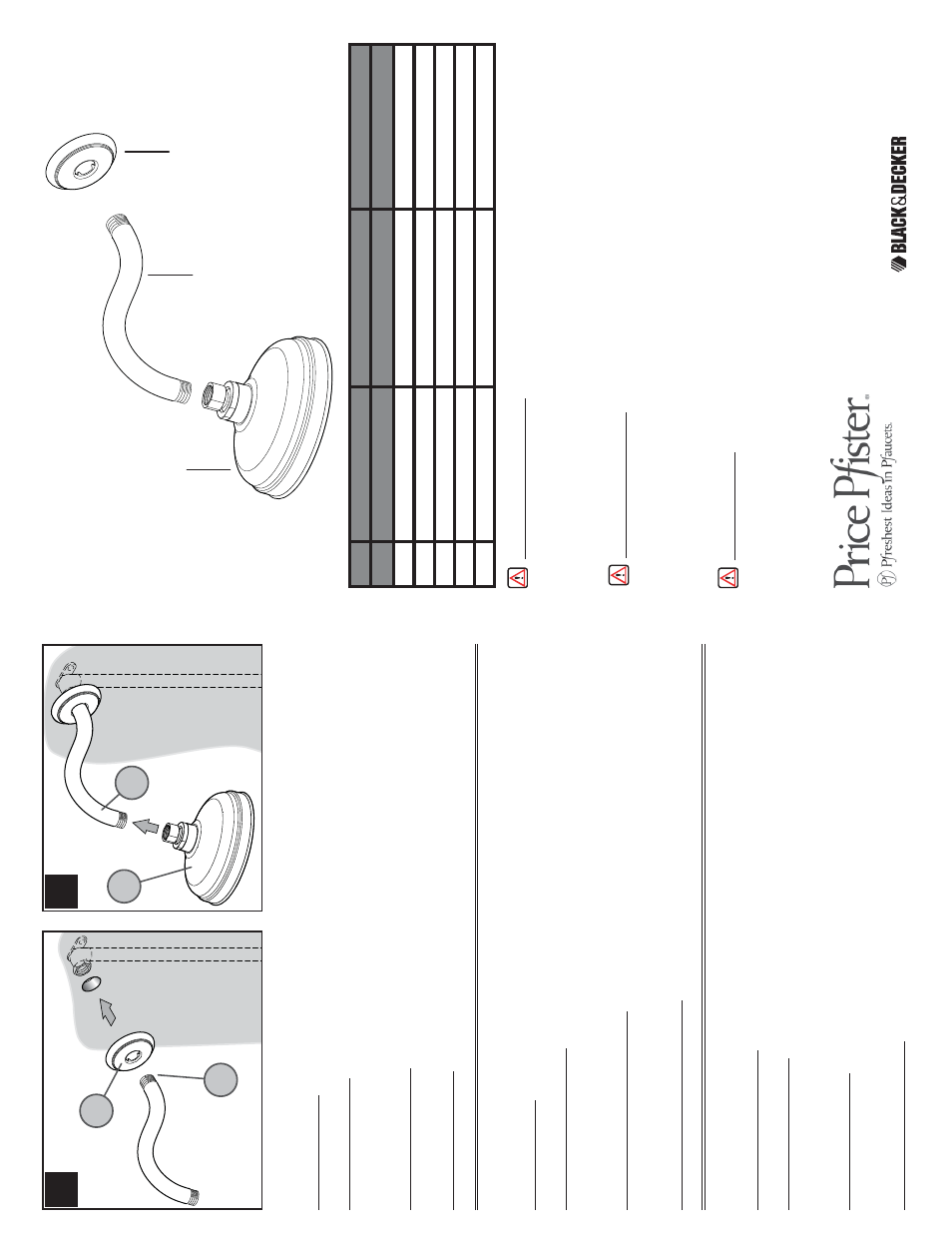 Acomp any | Pfister 015-M90K User Manual | Page 2 / 2