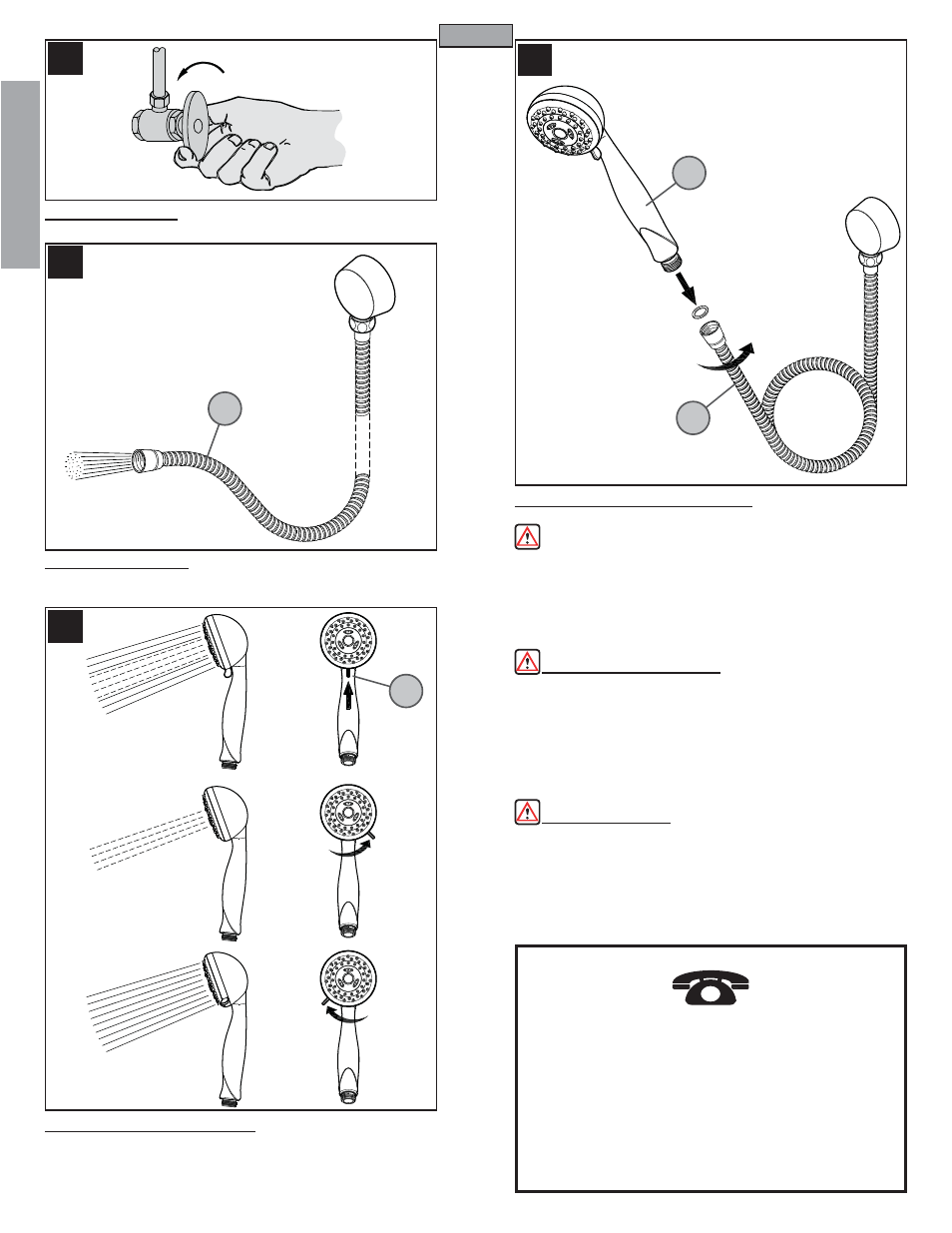En g l is h english | Pfister 016-300K User Manual | Page 4 / 12