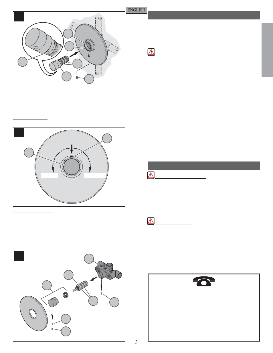 En g l is h english, Trouble shooting tips maintenance & care | Pfister R89-9THK User Manual | Page 3 / 8