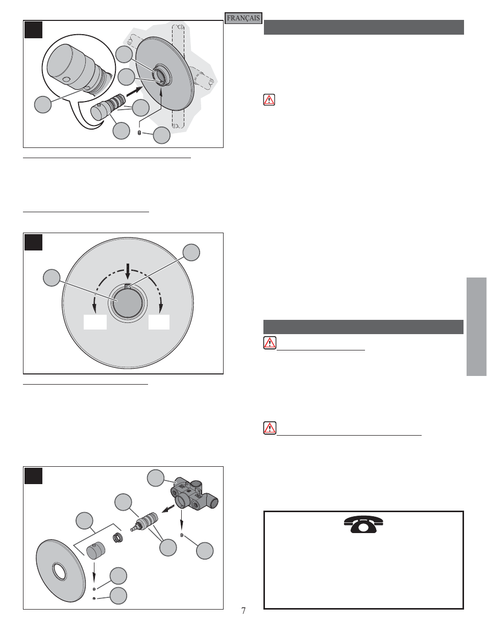 Fr a n fran çç a is ais, Conseils de dépannage entretien et soins | Pfister R89-9THK User Manual | Page 7 / 8