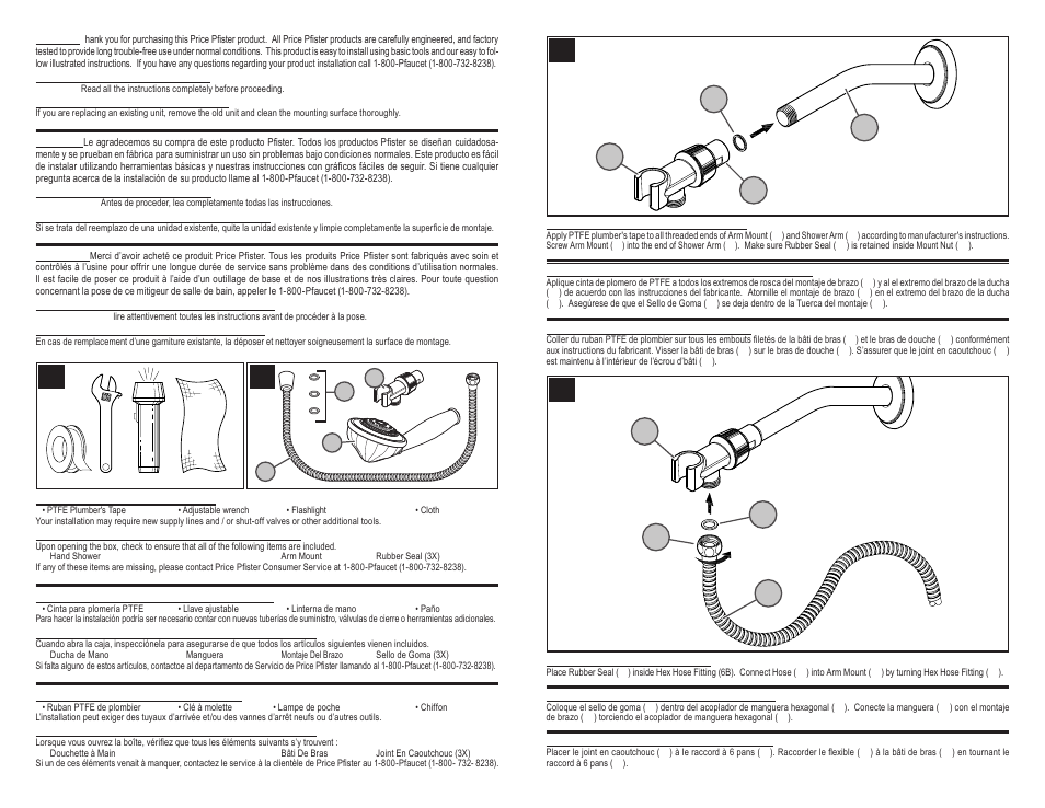 Pfister 016-LT0K User Manual | Page 2 / 4