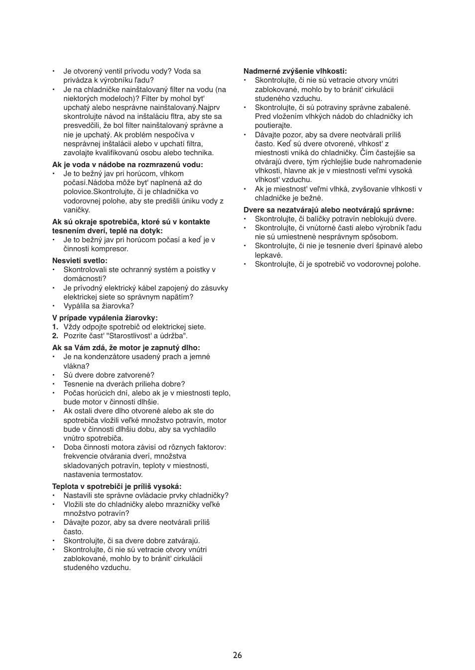 Whirlpool ARG340A+ User Manual | Page 26 / 60