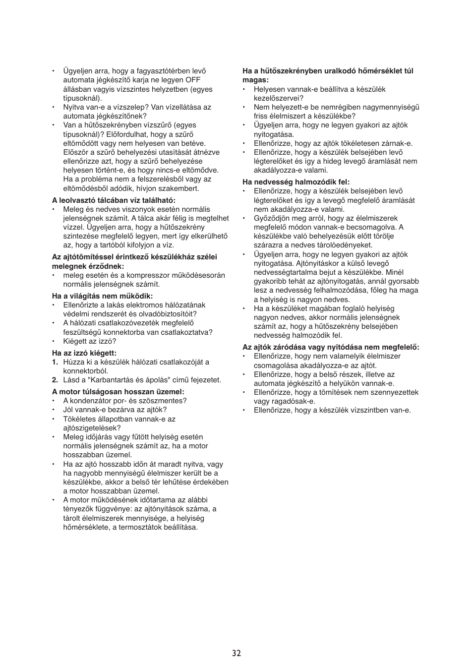 Whirlpool ARG340A+ User Manual | Page 32 / 60
