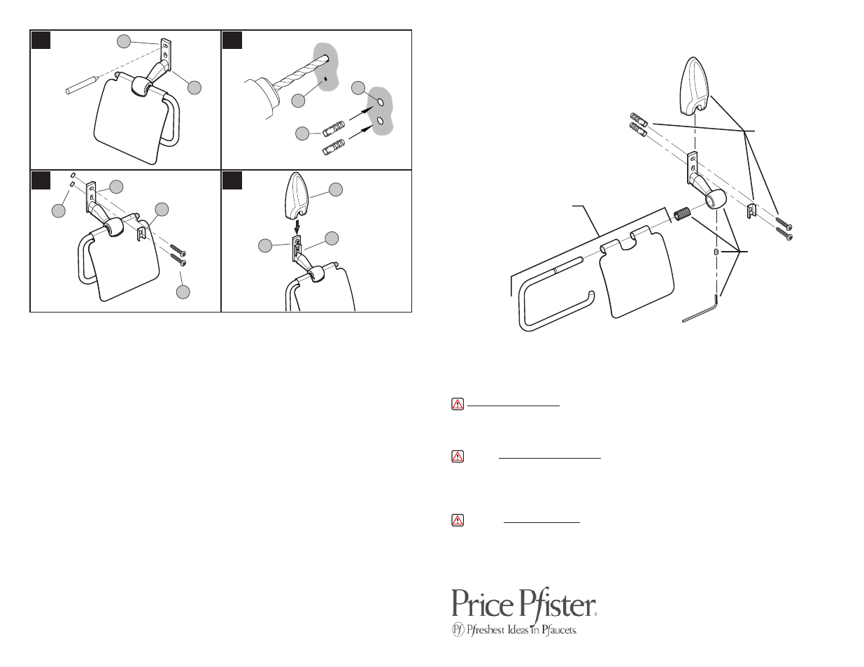 Ab c d, Bph-ab | Pfister PH-AB0C User Manual | Page 2 / 2