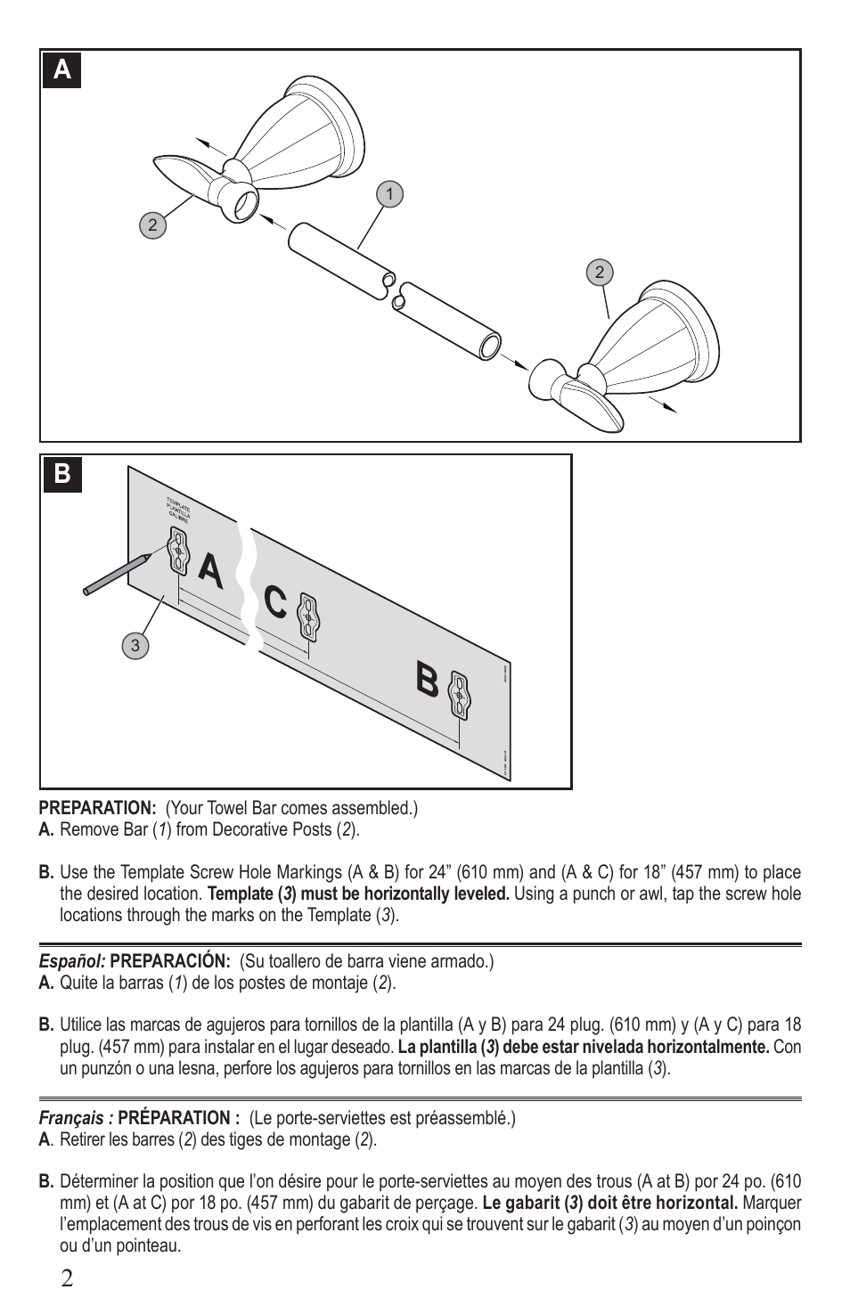 Pfister BTB-F2KK User Manual | Page 2 / 6