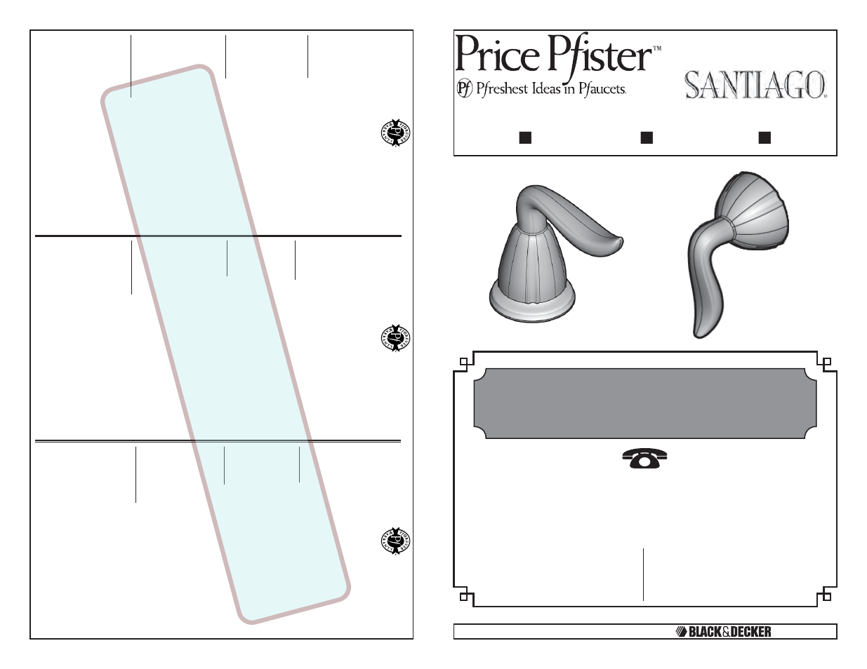 Pfister SGL-ST0K User Manual | 2 pages