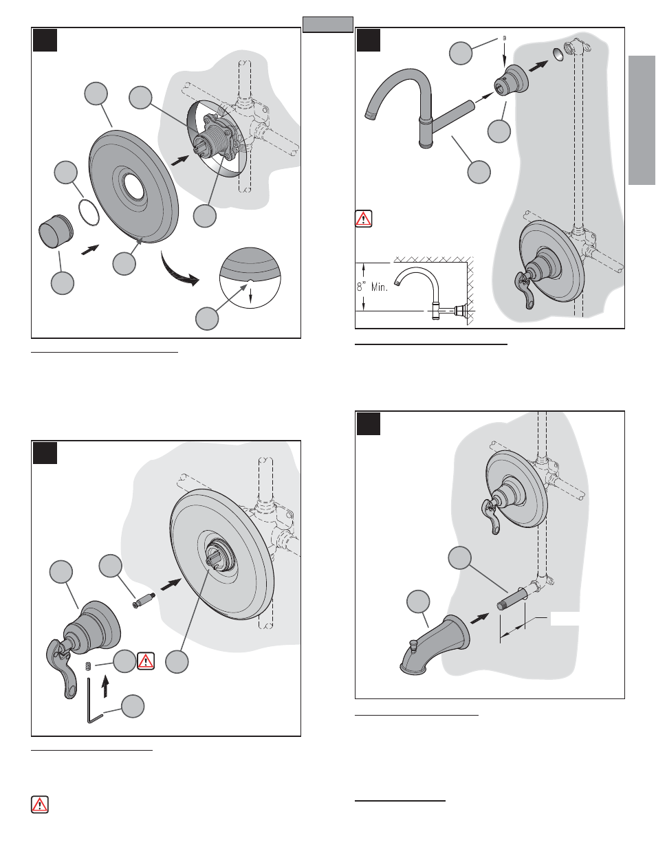 En g l is h english | Pfister R89-8YPY User Manual | Page 3 / 14