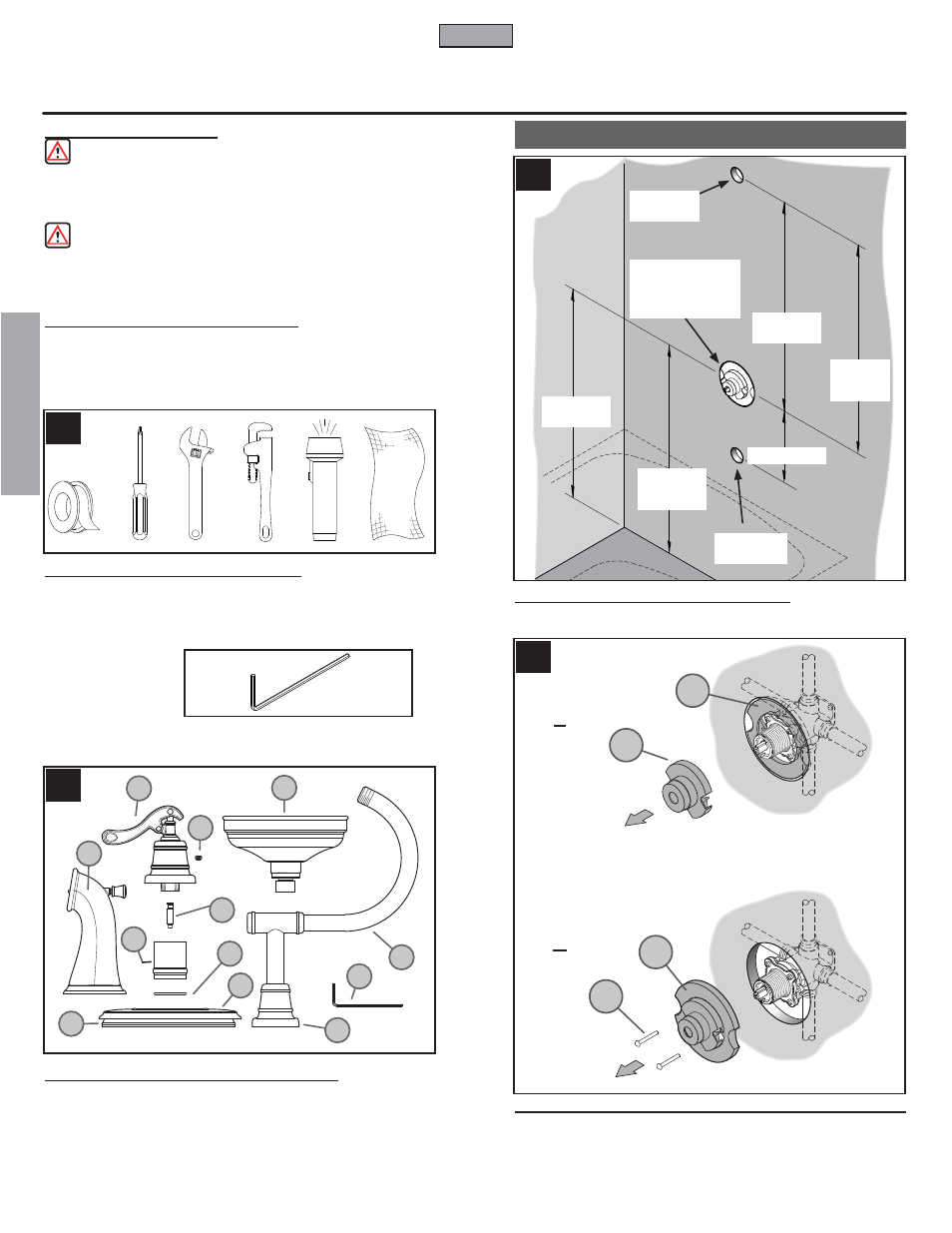 Es p a esp a ññ o l ol, Pasos para instalación | Pfister R89-8YPY User Manual | Page 6 / 14