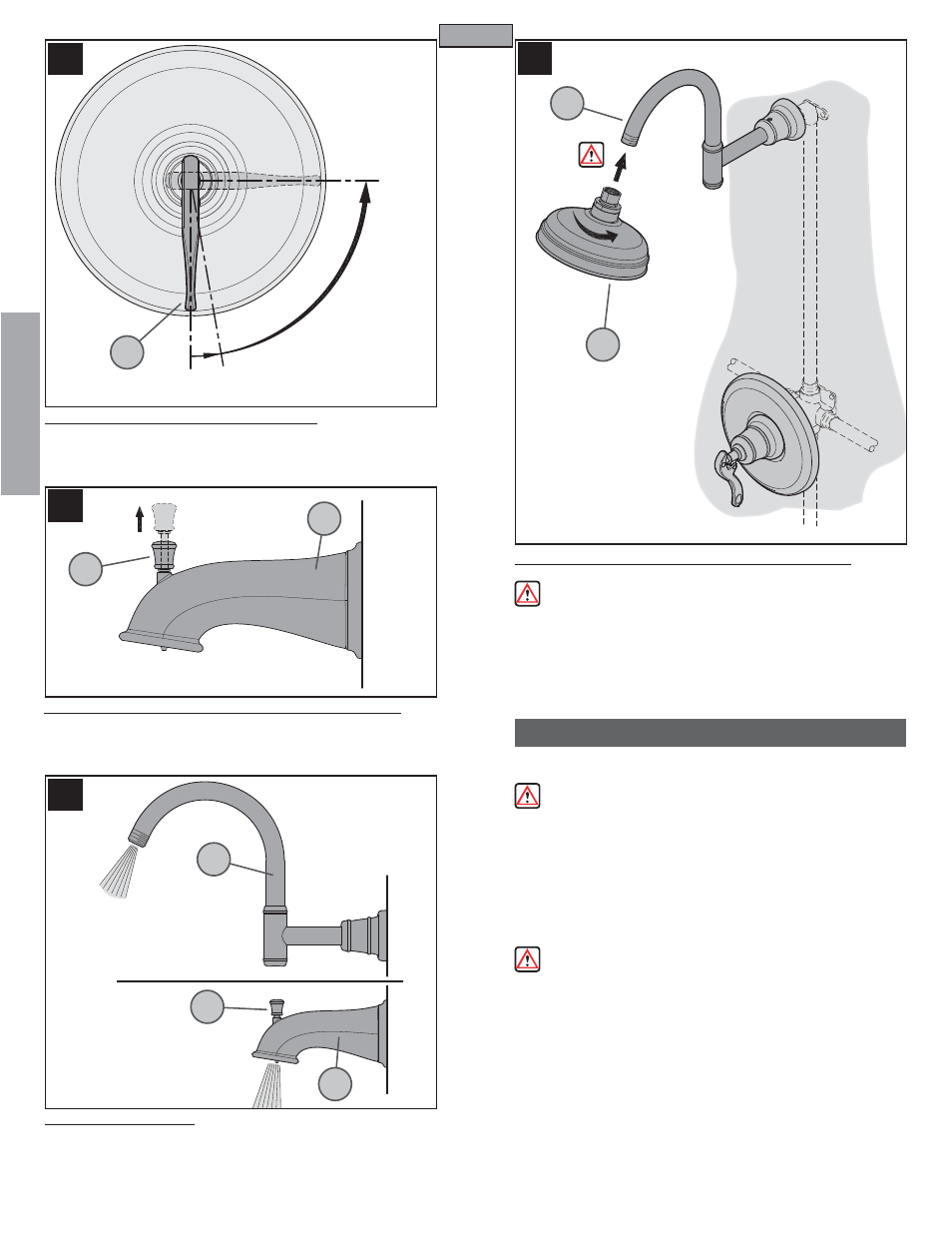 Es p a esp a ññ o l ol, Cuidado y mantenimiento | Pfister R89-8YPY User Manual | Page 8 / 14