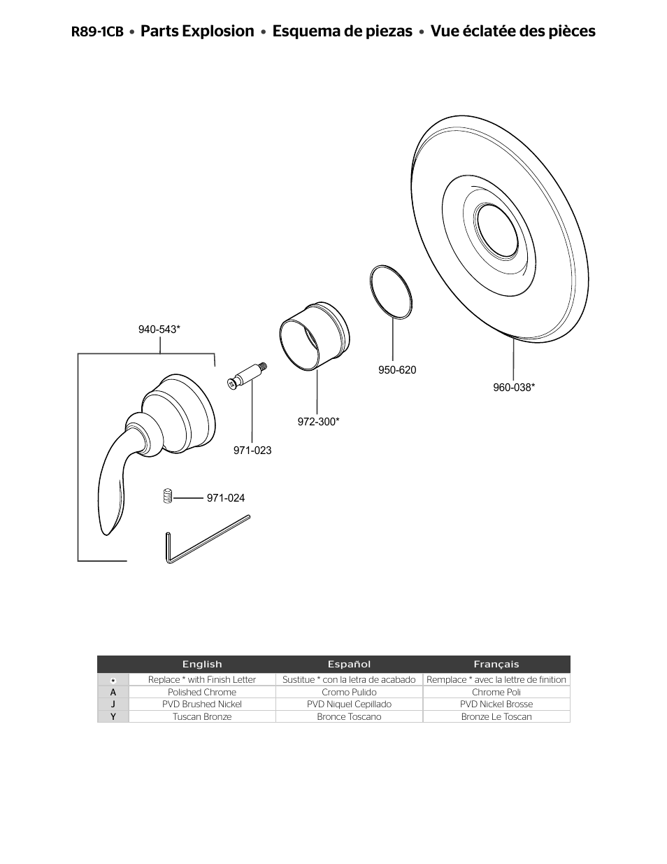 R89-1cb | Pfister R89-1CBY User Manual | Page 2 / 4