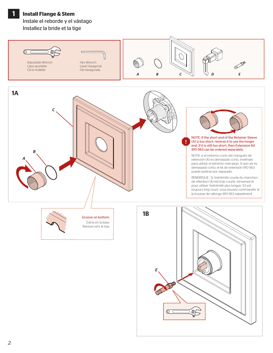 Pfister R89-1WEK User Manual | Page 2 / 4