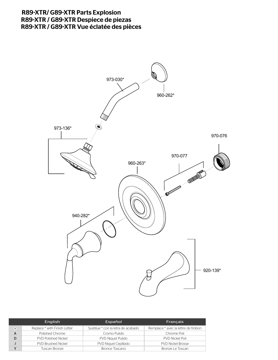 Pfister G89-7TRK User Manual | Page 2 / 4