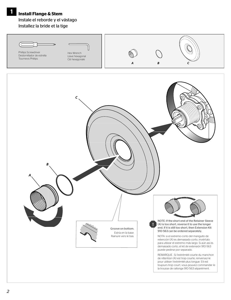 Pfister R89-1EBK User Manual | Page 2 / 4