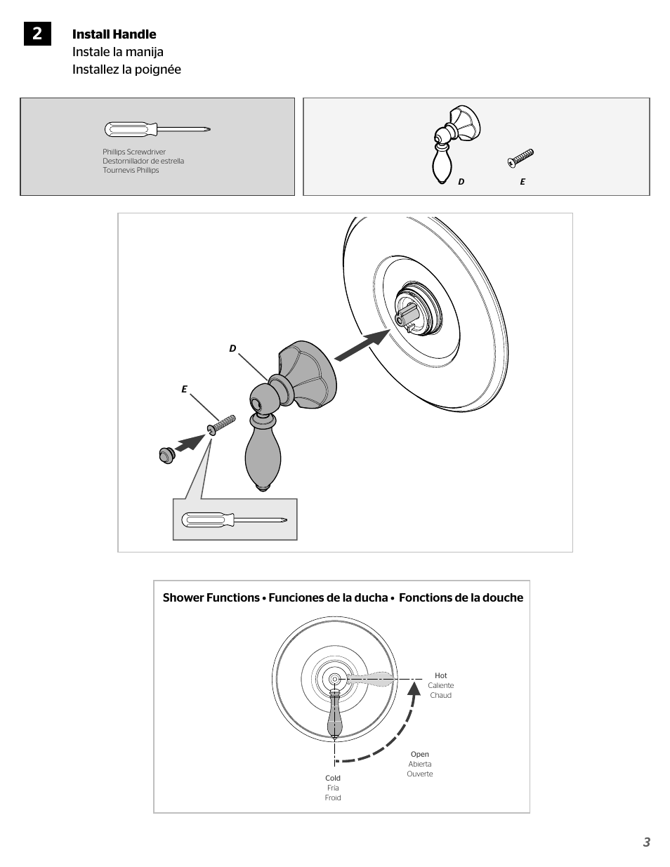 Pfister R89-1EBK User Manual | Page 3 / 4