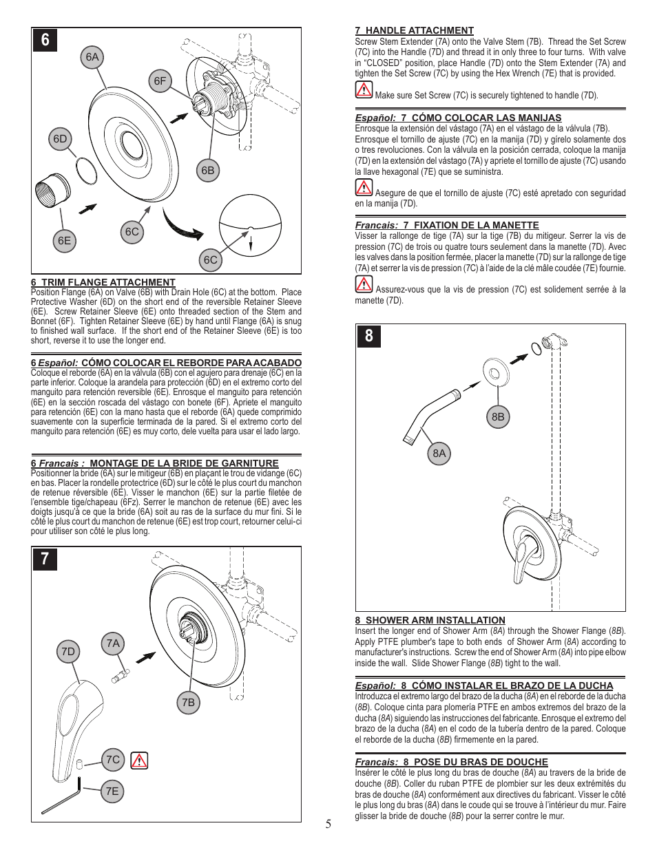 Pfister R89-030K User Manual | Page 5 / 8
