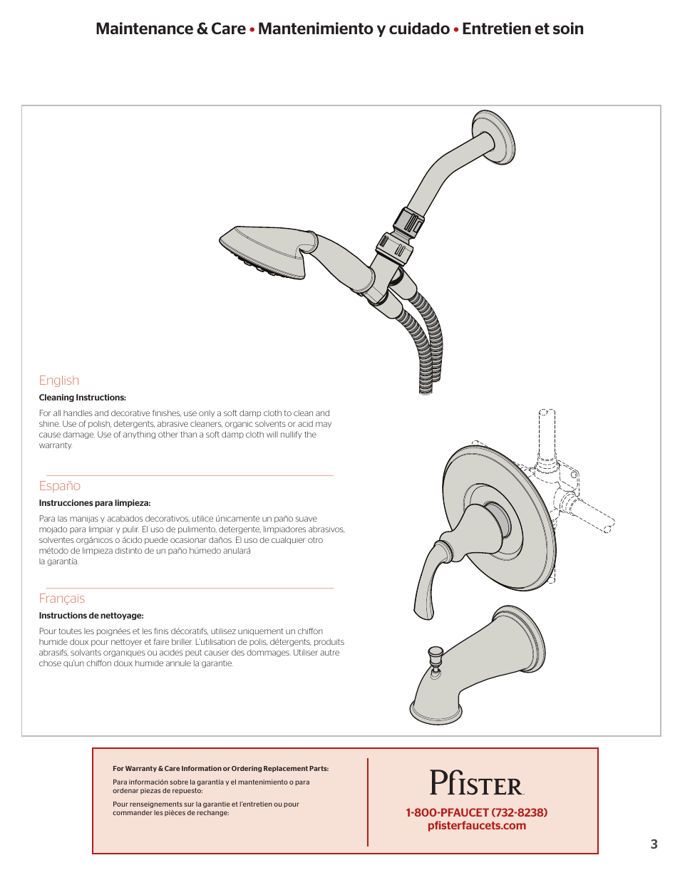 Pfister 8P8-SOKK User Manual | Page 3 / 4