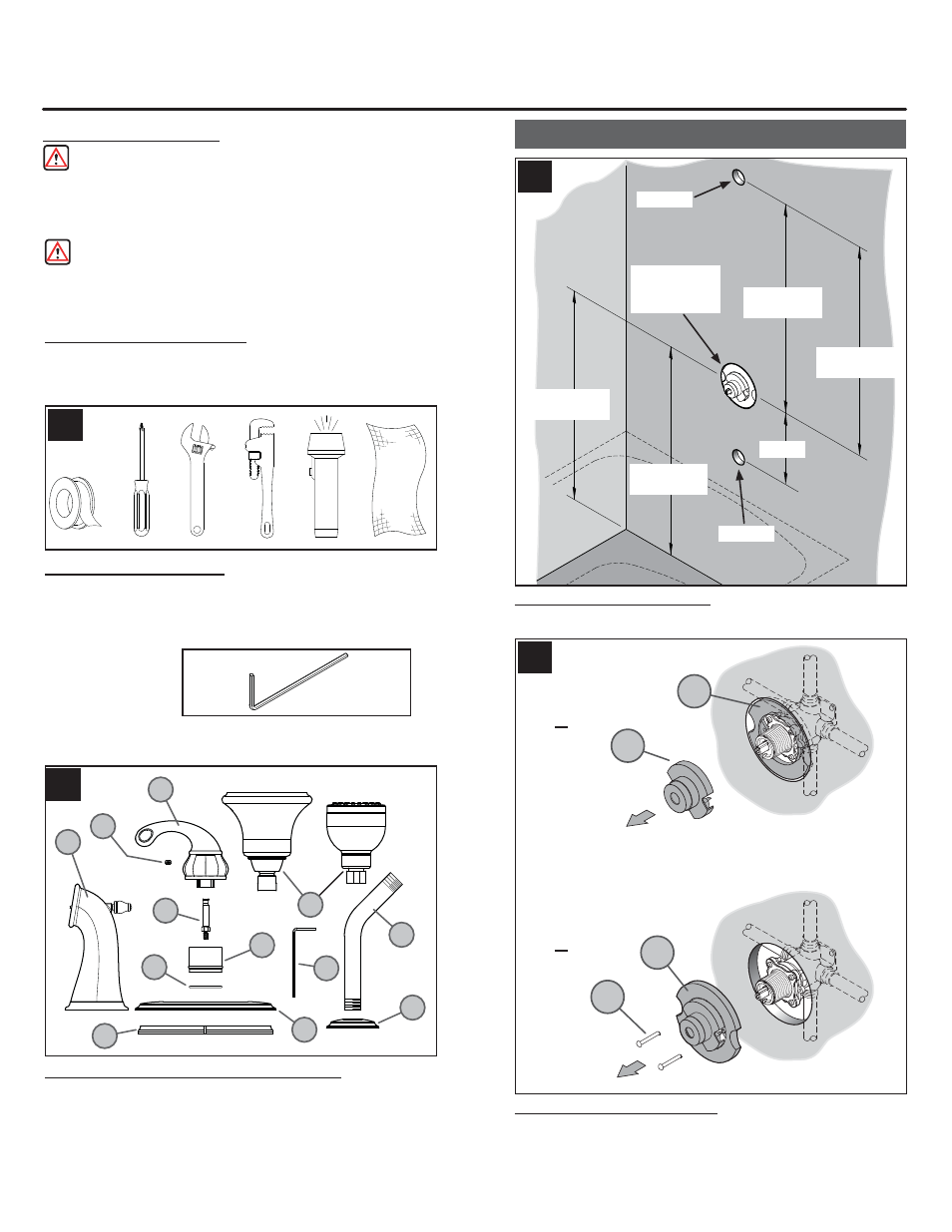 Installation steps | Pfister R89-8DC0 User Manual | Page 2 / 14