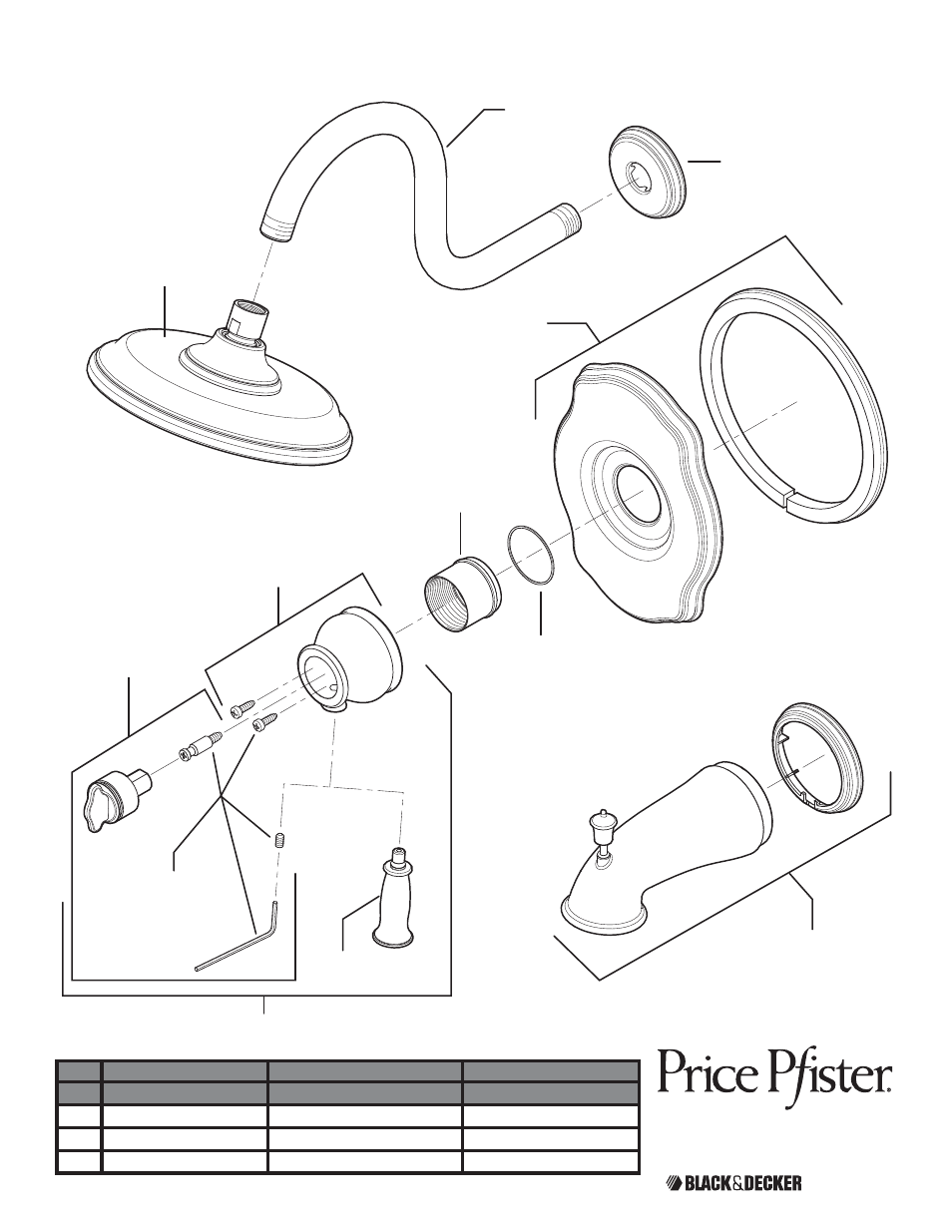 Pfister 808-VTKK User Manual | Page 14 / 14