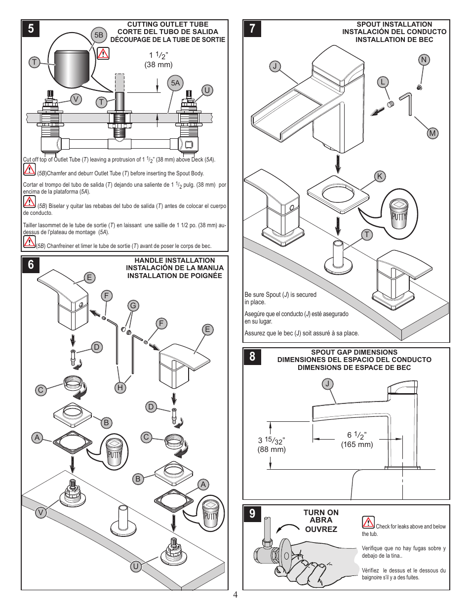 Pfister RT6-5DFC User Manual | Page 4 / 6