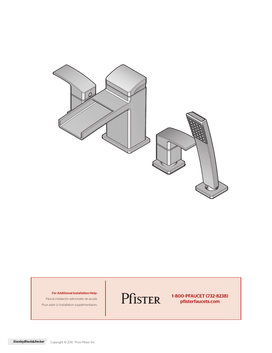Pfister RT6-4DFC User Manual | Page 8 / 8