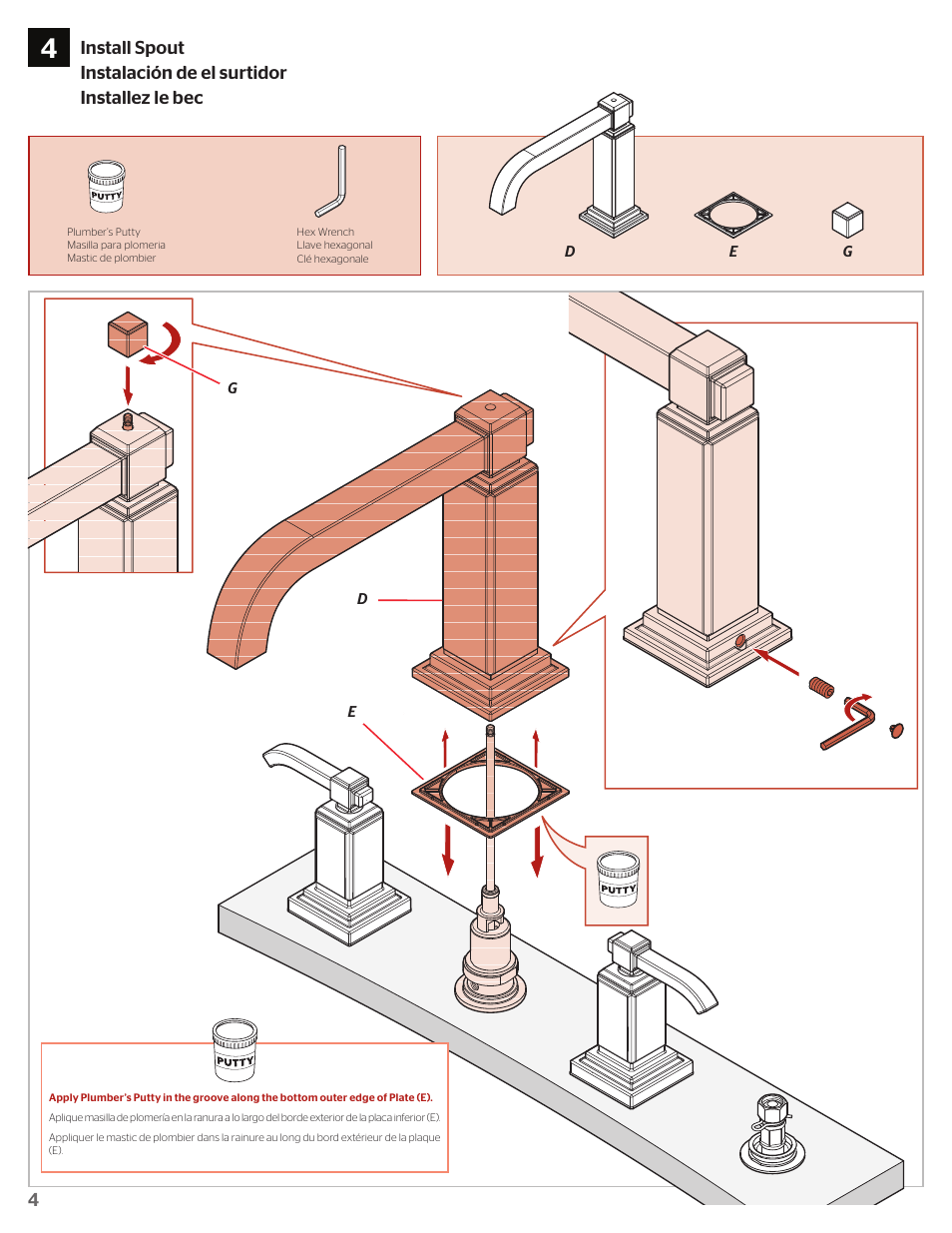 Pfister RT6-4WEK User Manual | Page 4 / 8