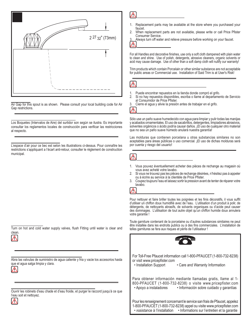 Pfister 1T6-400K User Manual | Page 5 / 5