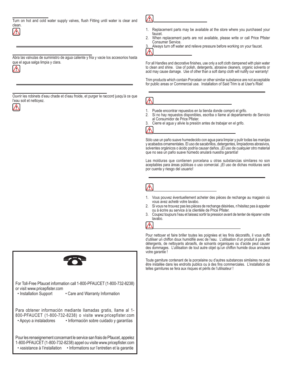 Pfister 1T6-500K User Manual | Page 5 / 5