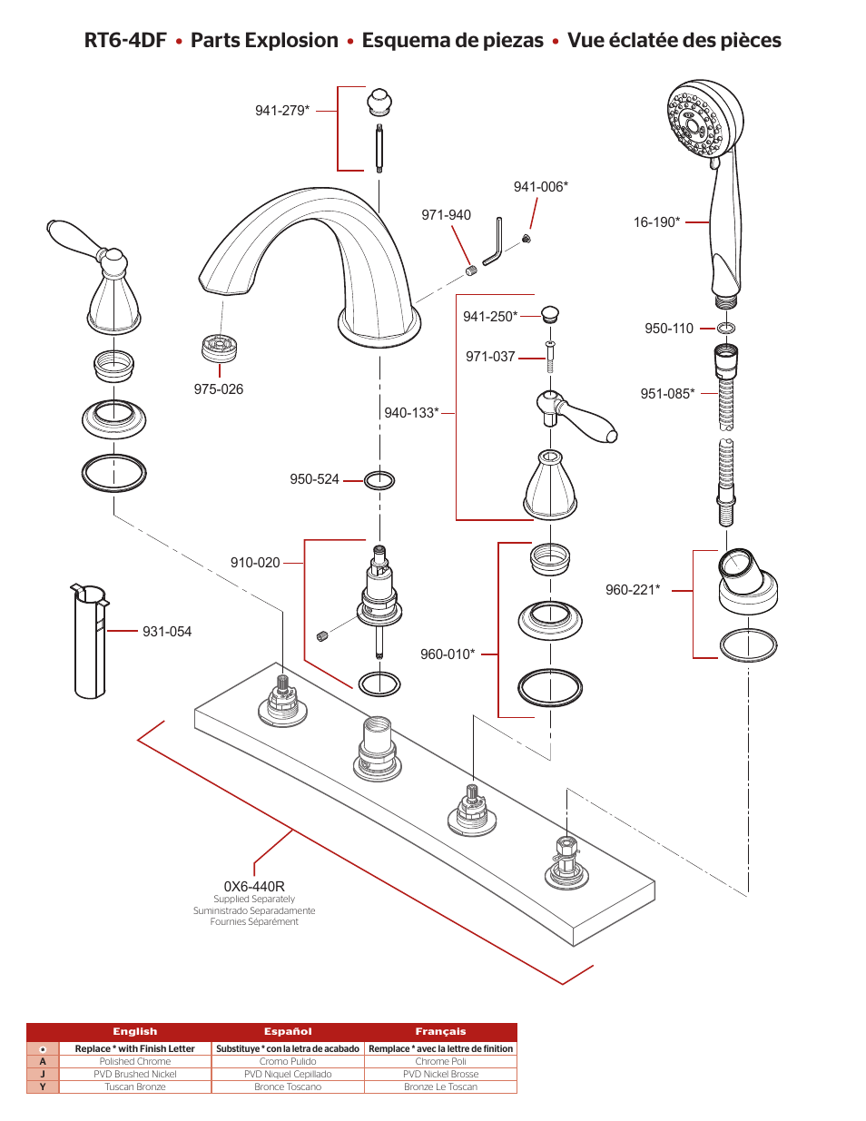 Pfister RT6-4RPK User Manual | Page 2 / 4