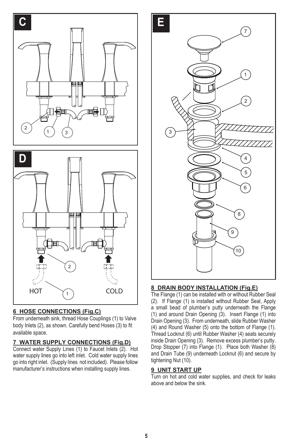 Pfister 049-CNFC User Manual | Page 5 / 16