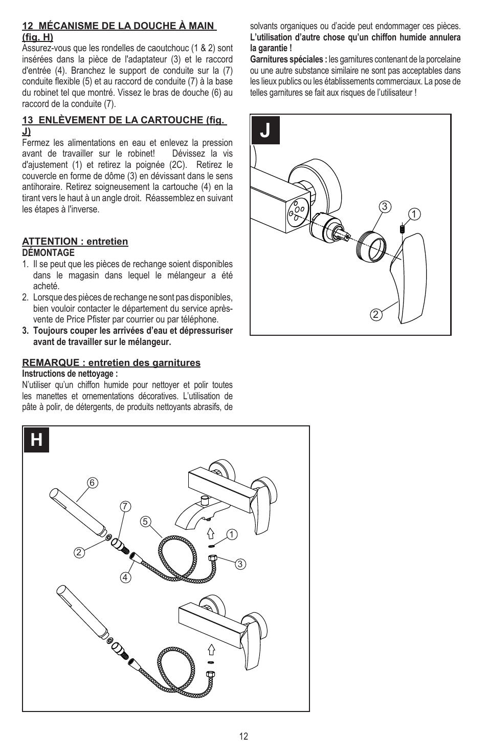 Pfister 8E8-CT1C User Manual | Page 12 / 16