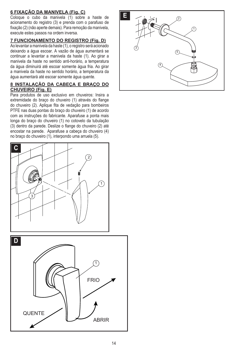 Pfister 8N8-CT0C User Manual | Page 14 / 16