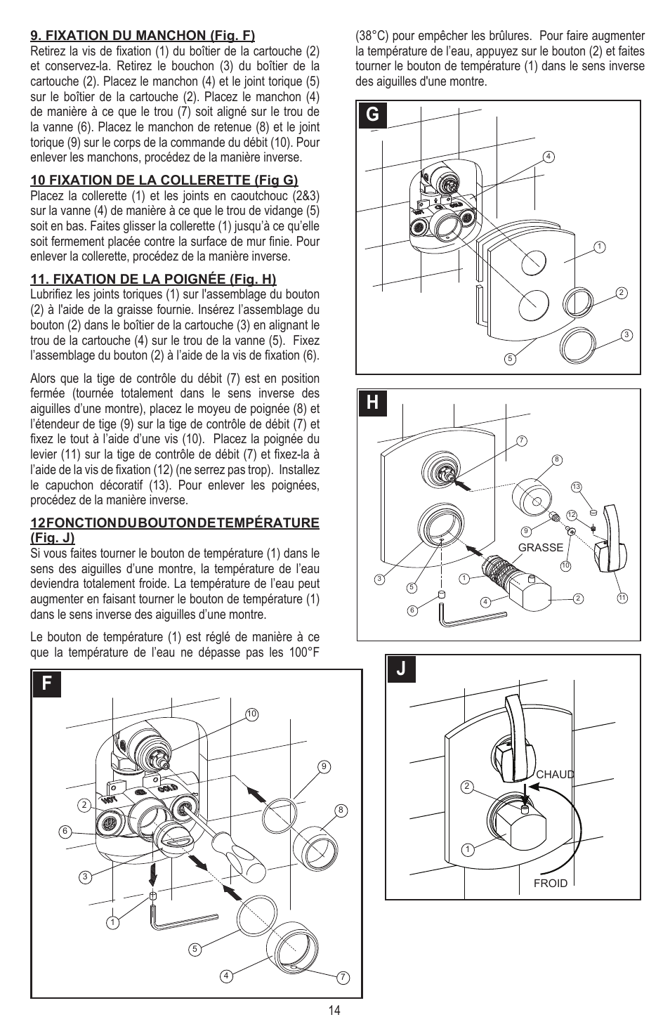 Pfister 8T8-CT0C User Manual | Page 14 / 20
