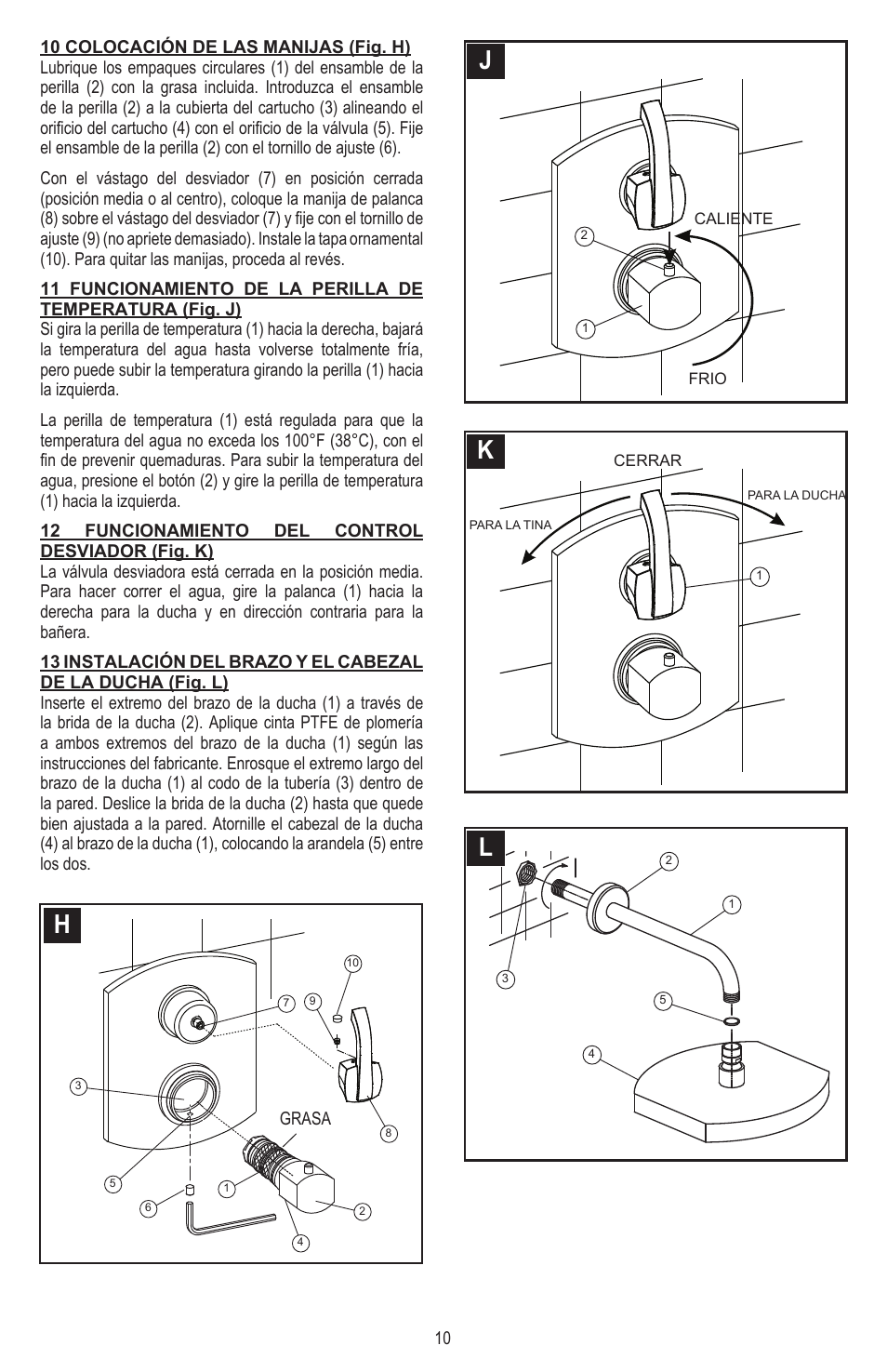 Pfister 8T8-CT1C User Manual | Page 10 / 20