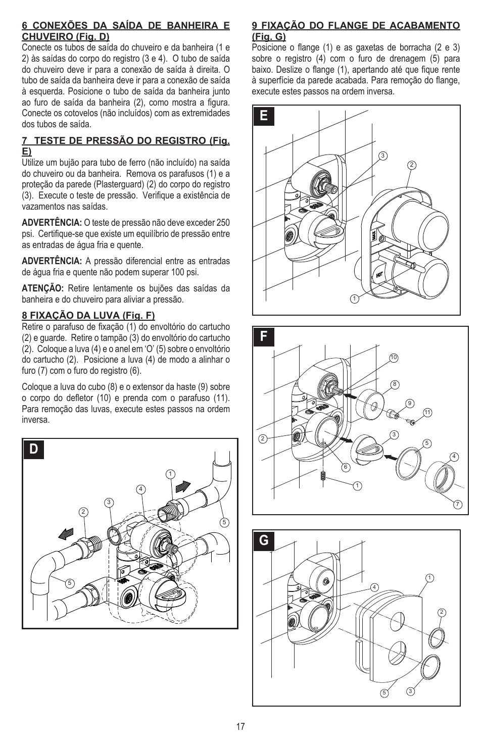 Pfister 8T8-CT1C User Manual | Page 17 / 20