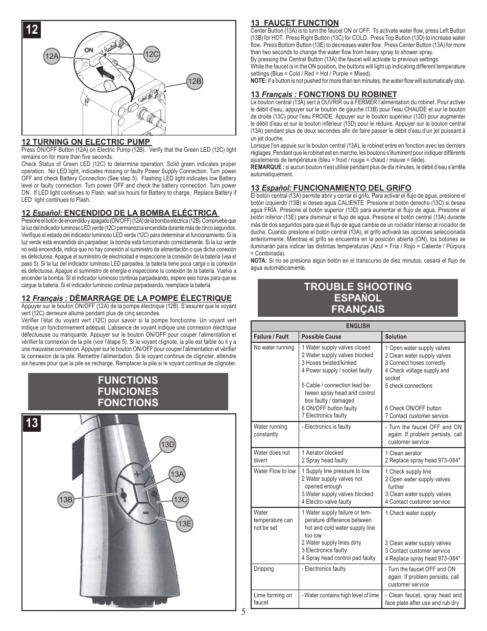Pfister 527-1PNK User Manual | Page 5 / 8