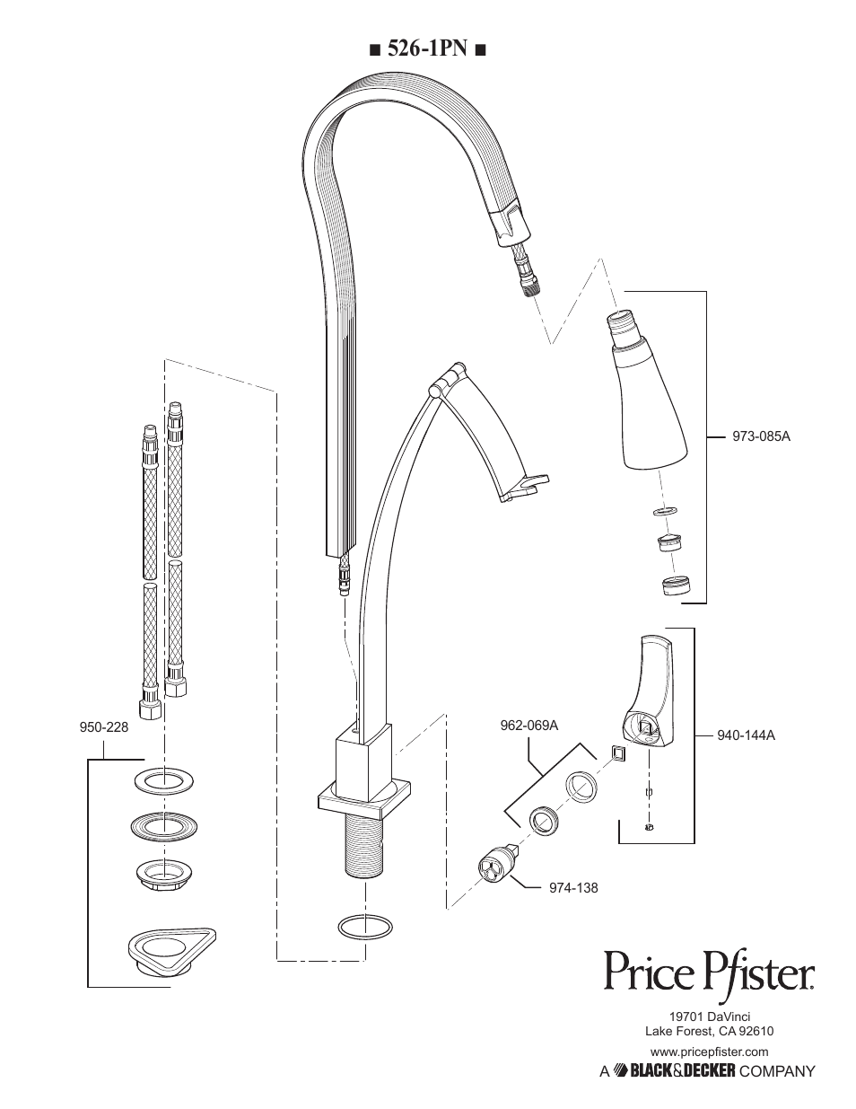 Pfister 526-1PNC User Manual | Page 6 / 6