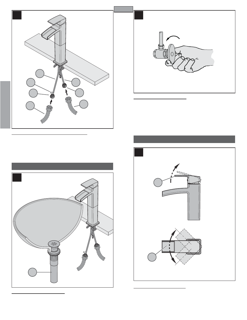 Es p a esp a ññ o l ol | Pfister T40-DF0C User Manual | Page 6 / 12